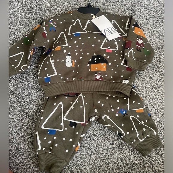 Zara Christmas outfit size 3-6m - Picture 1 of 1